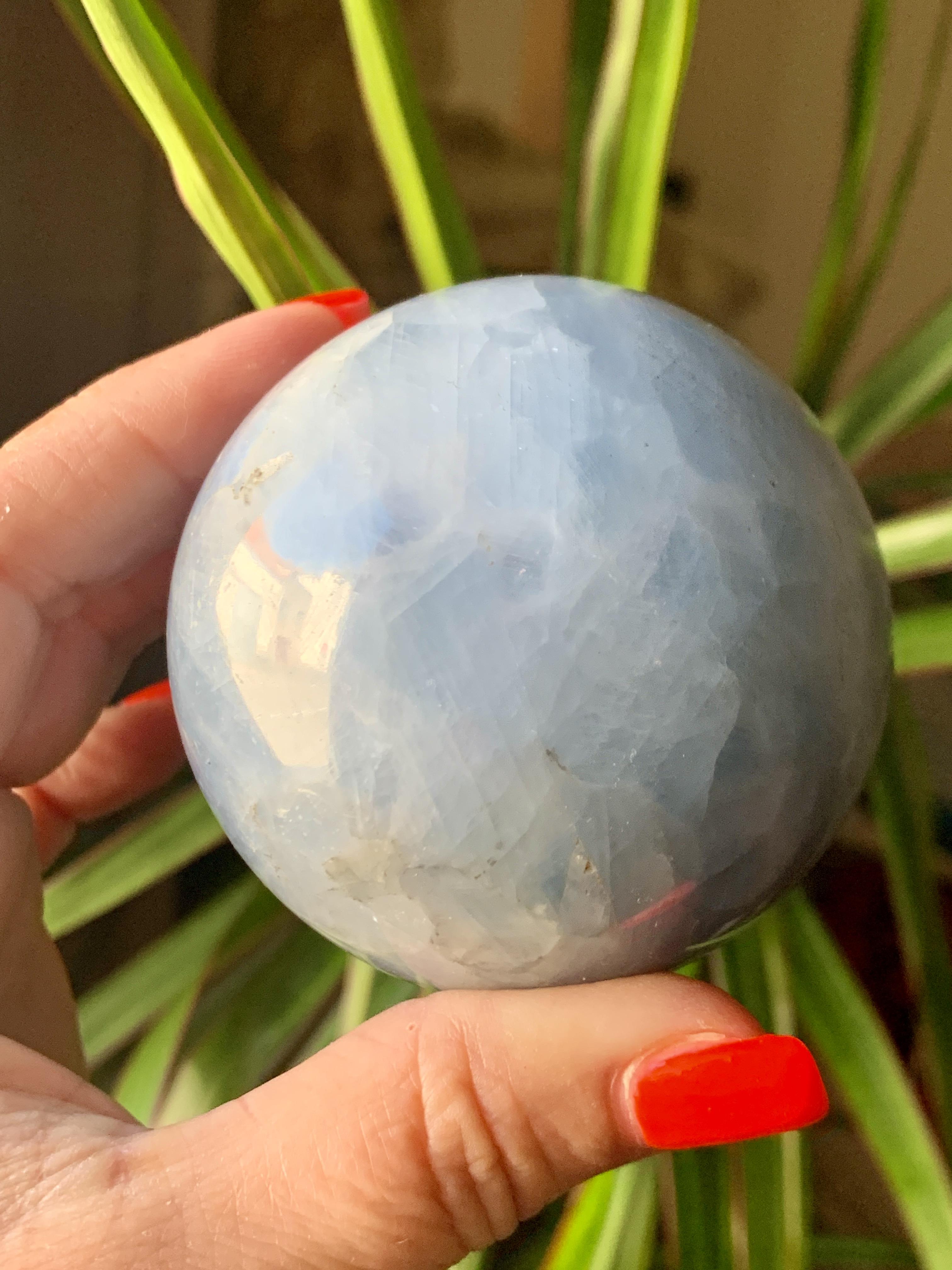 Esfera Calcite Azul 