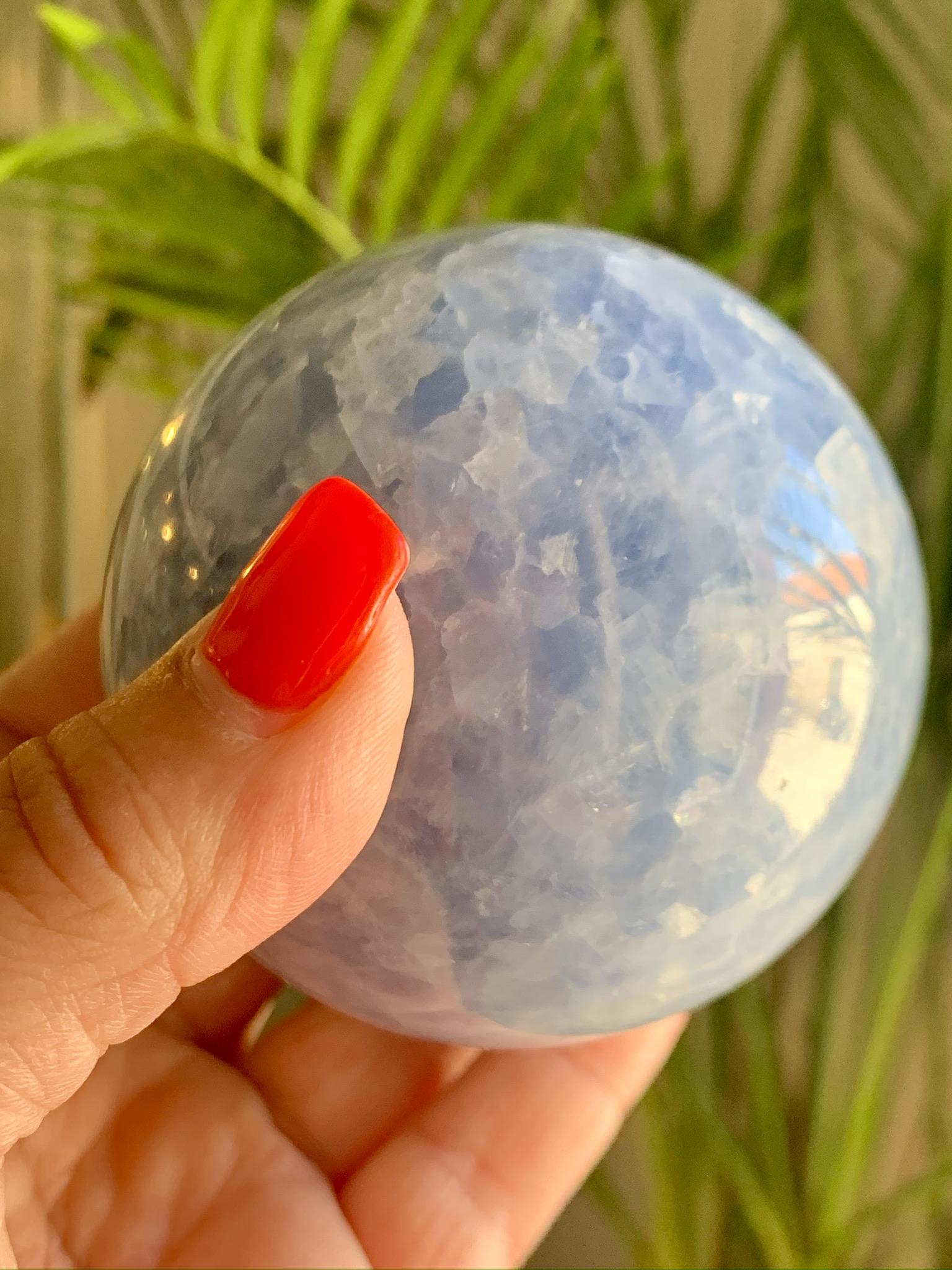 Esfera Calcite Azul 