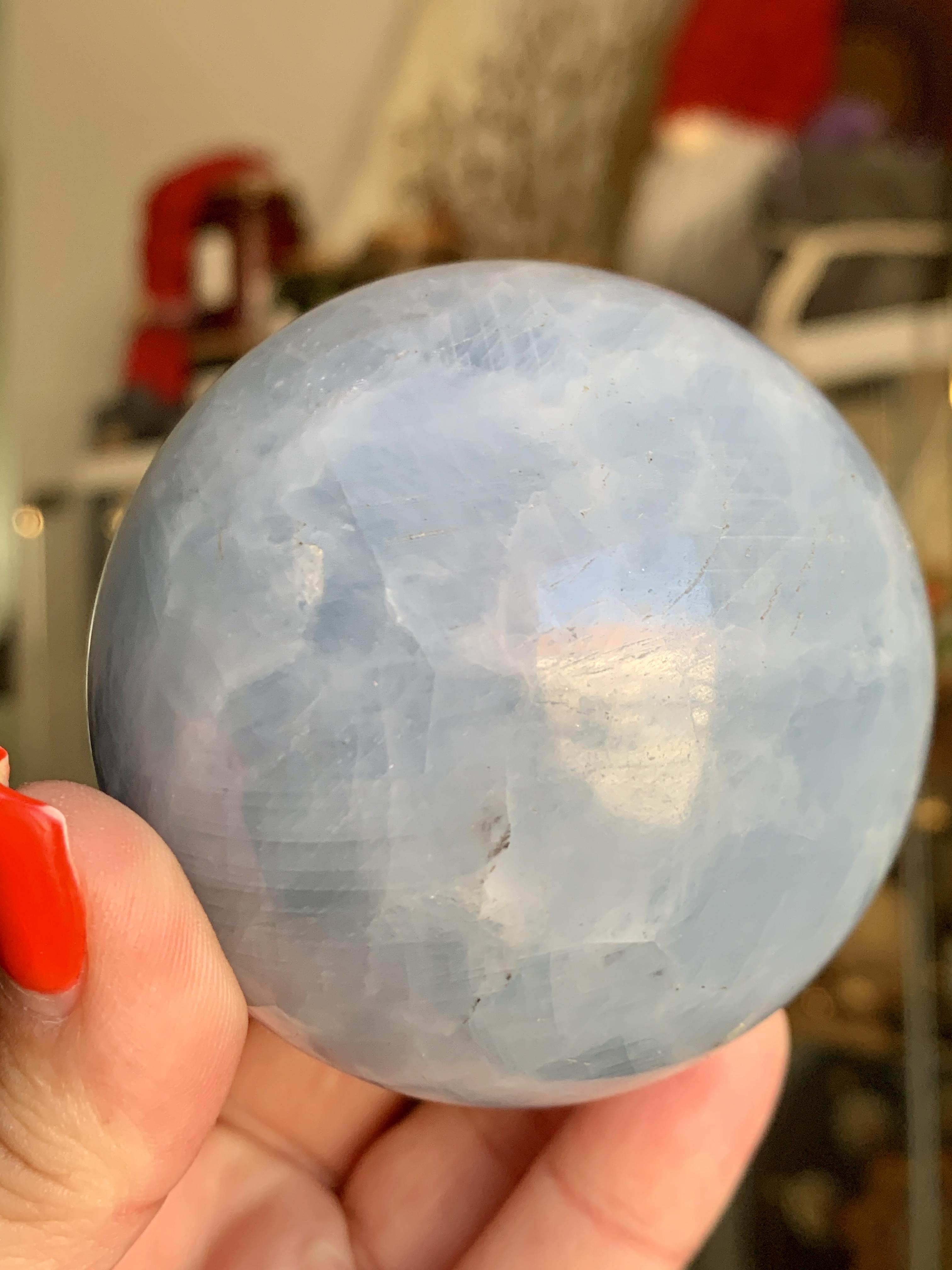 Esfera Calcite Azul 