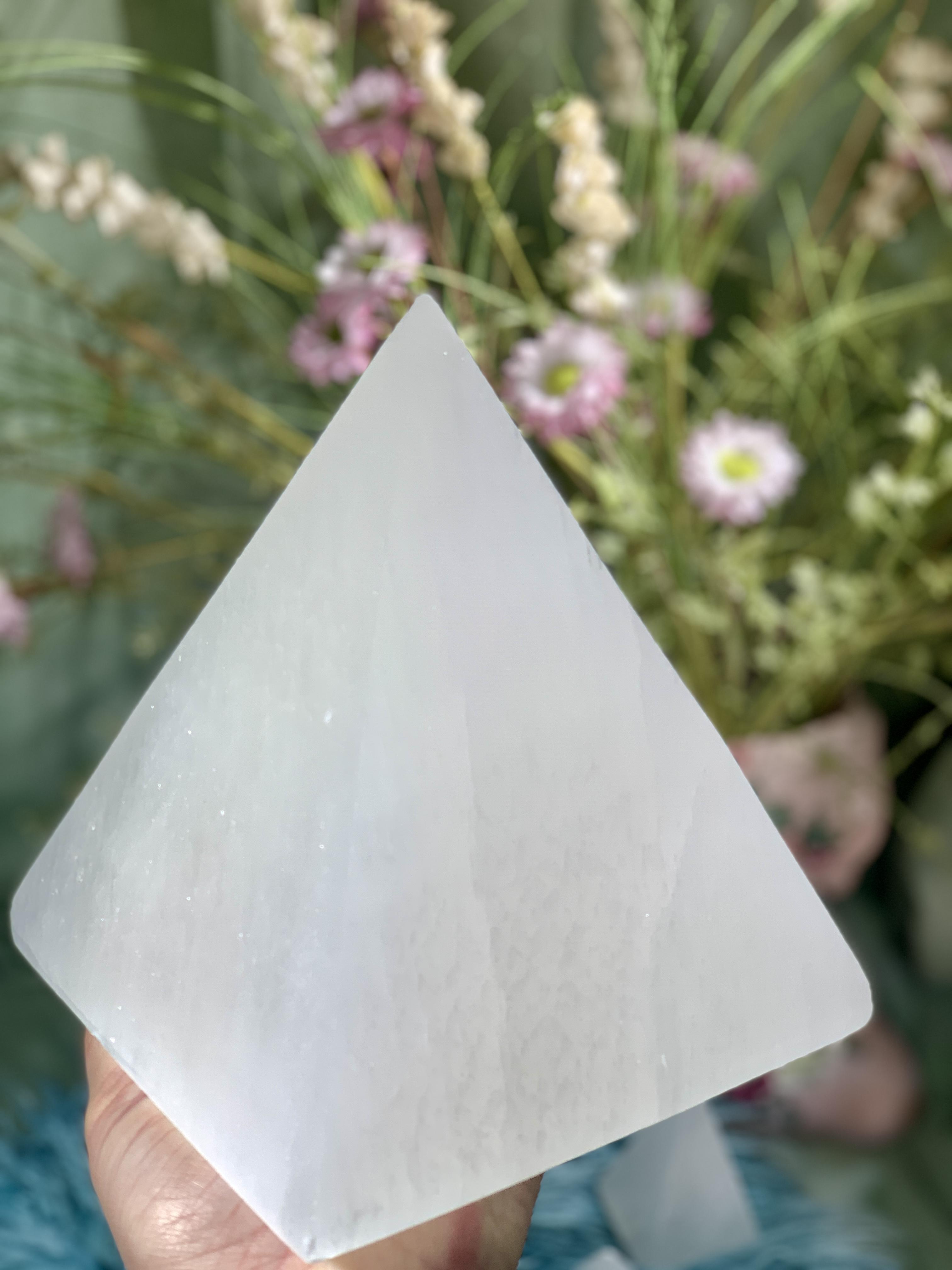 Pirâmide XL Selenite 