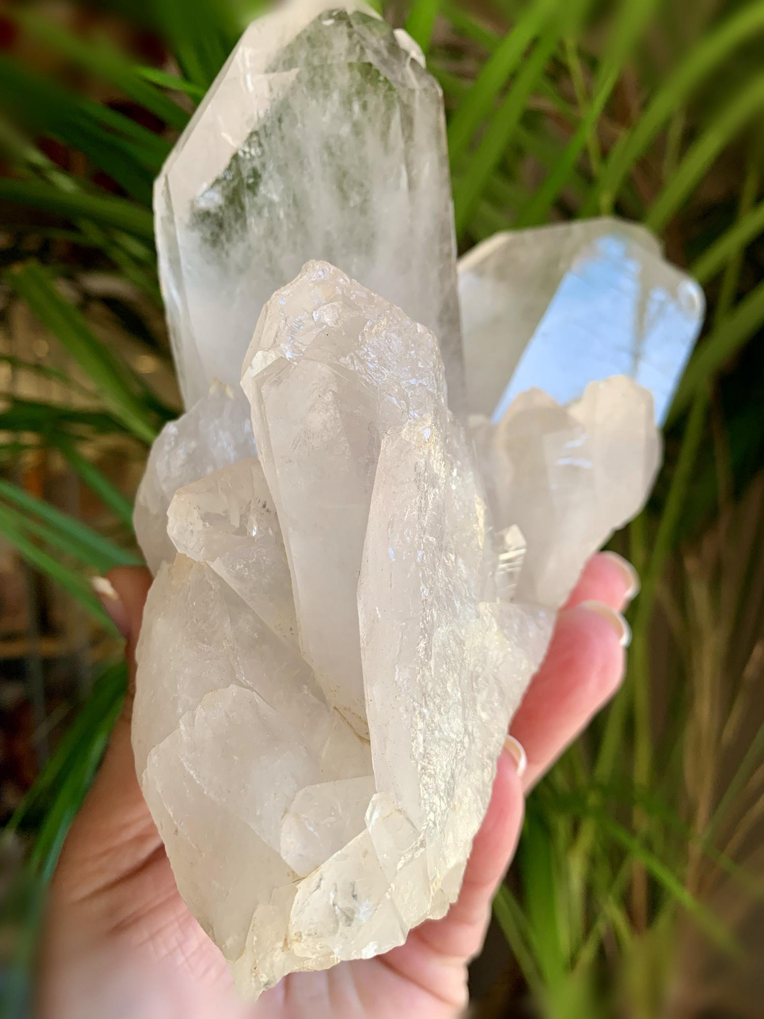 Ponta Quartzo Cristal 