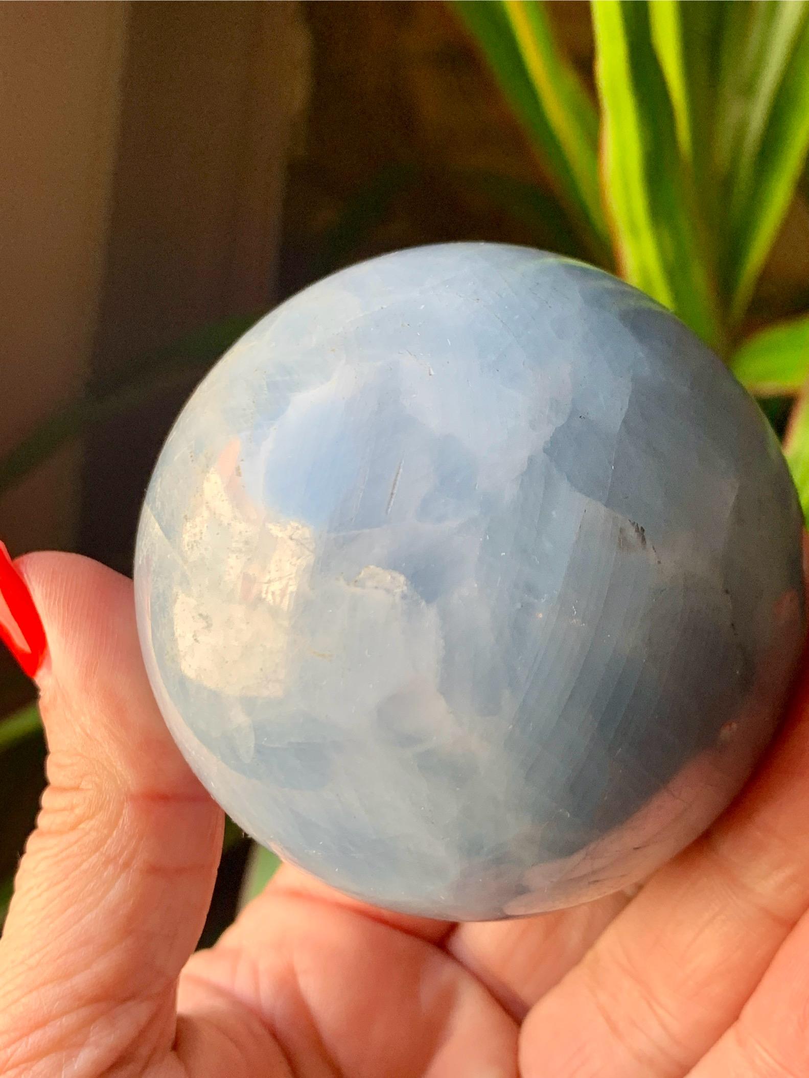 Esfera Calcite Azul 