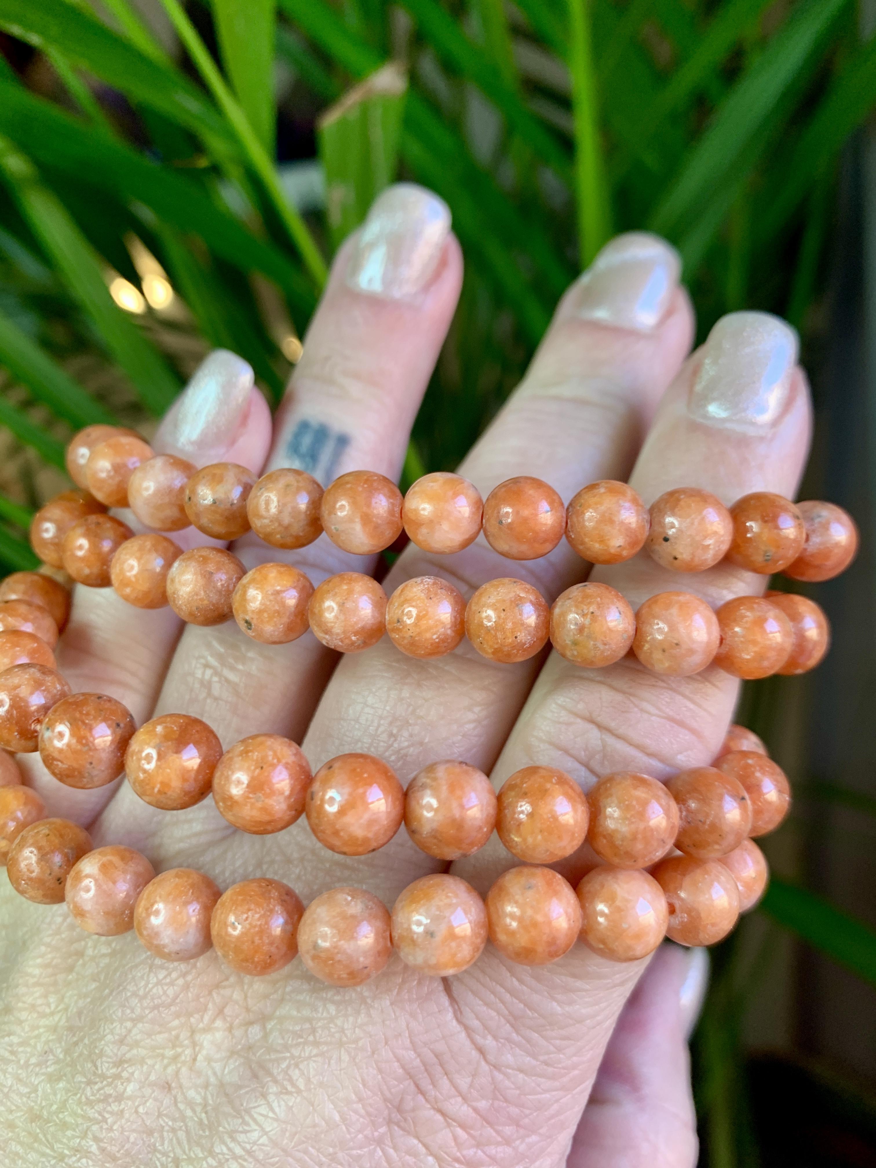 Pulseira Calcite Laranja 