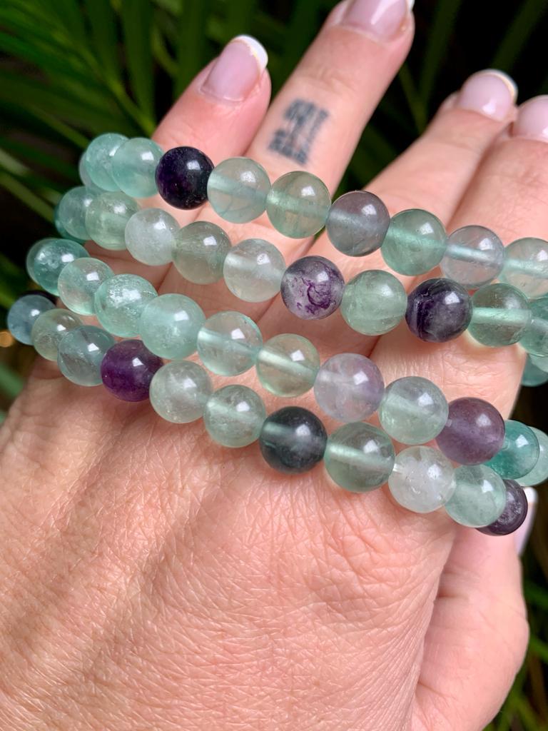 Pulseira Fluorite 8 mm 