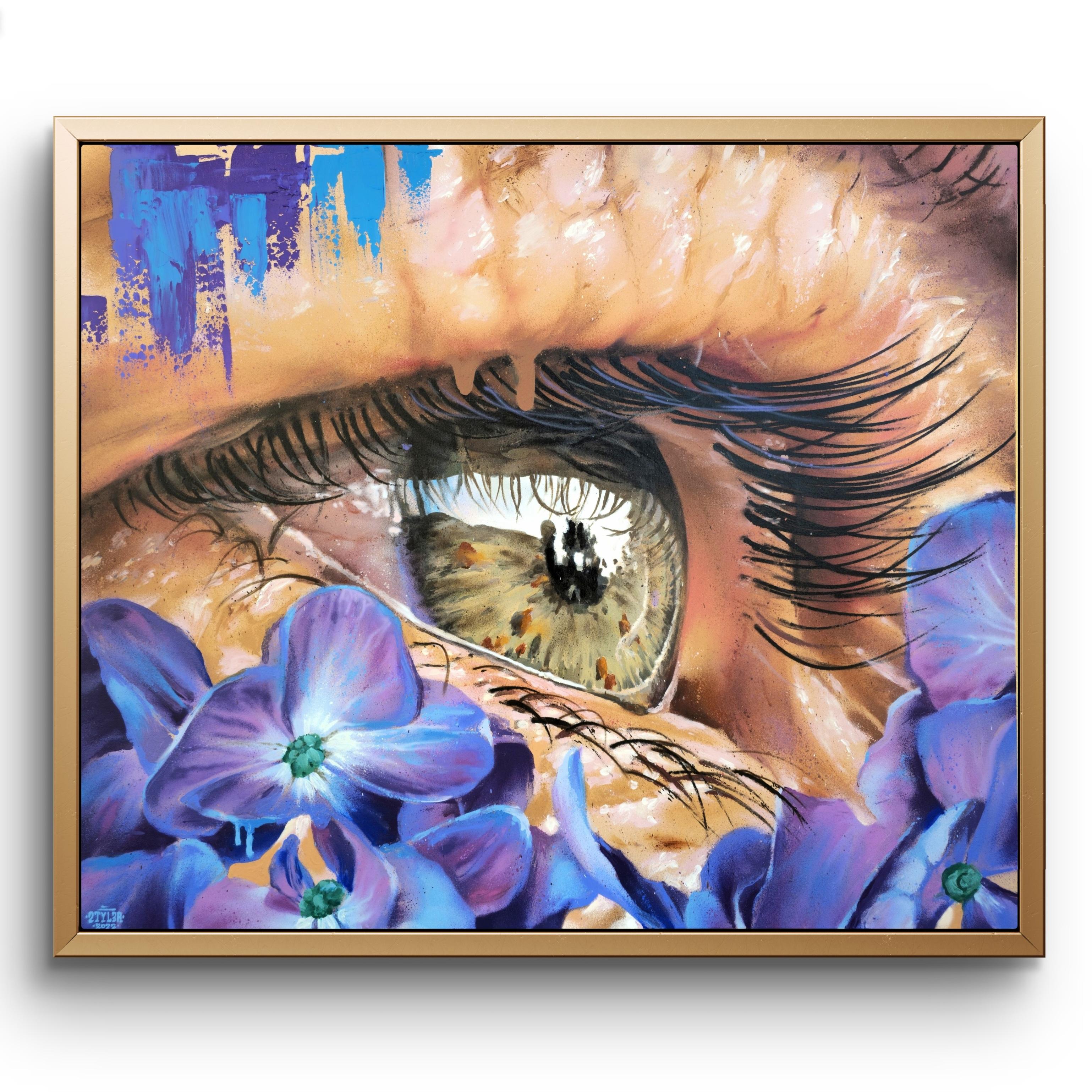 Purple Old Eye               